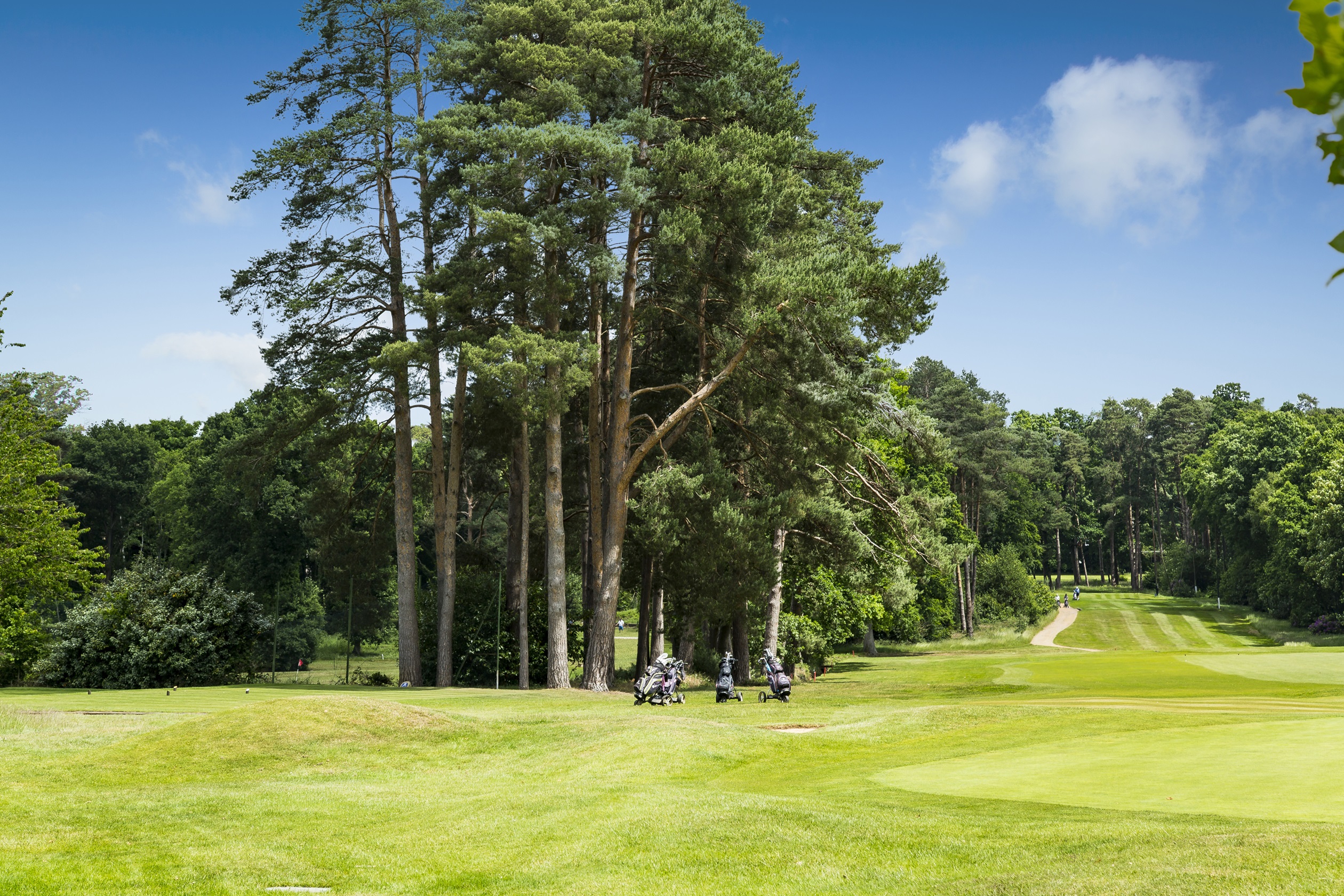 Golfers at East-Berkshire Golf Club